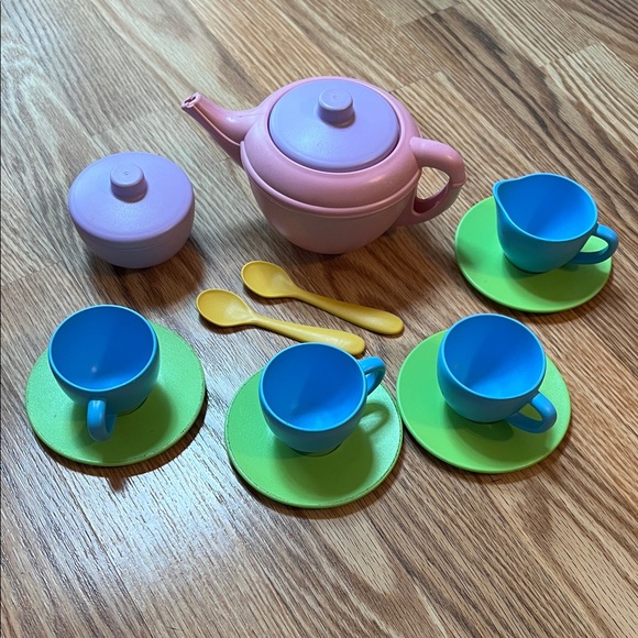 Vibrant Tea Party Set for Kids - Picture 1 of 1